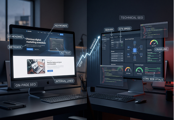 On-Page vs. Technical SEO: What Actually Moves Rankings